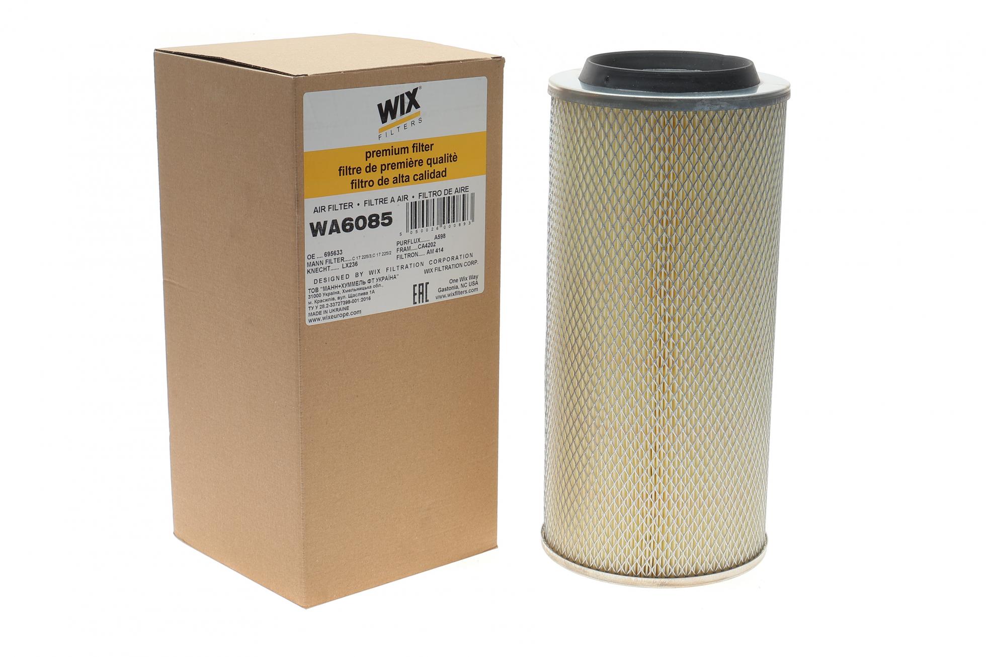 WA6085 WIX FILTERS